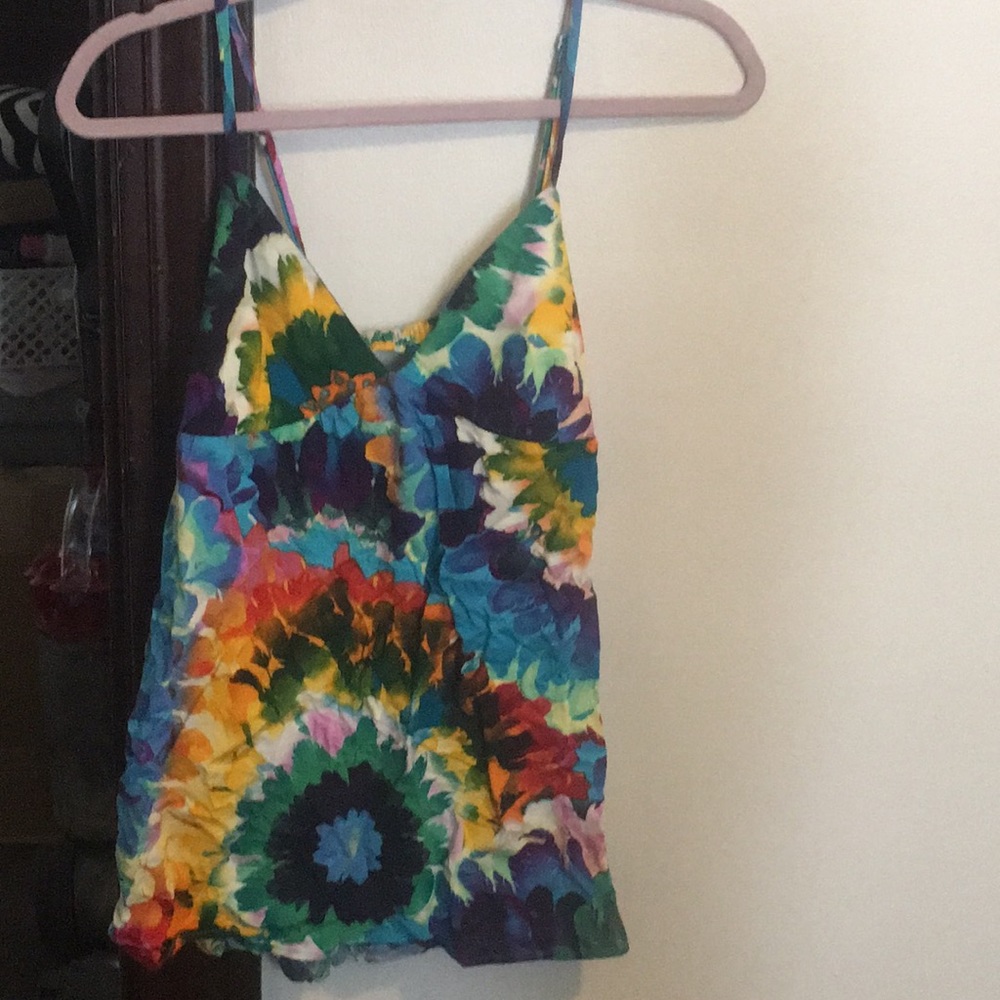 Tie dye tank top